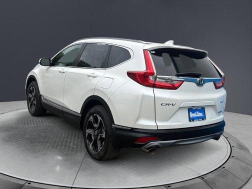White Diamond Pearl 2018 Honda CR-V Touring