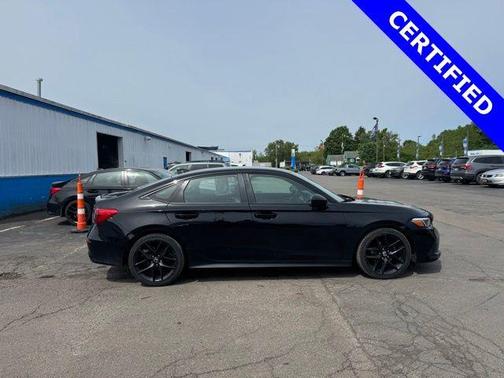 Crystal Black Pearl 2022 Honda Civic Sport