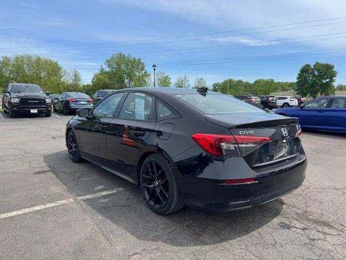 Crystal Black Pearl 2022 Honda Civic Sport
