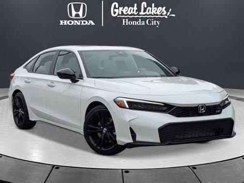 Platinum White Pearl 2026 Honda Civic Si Base