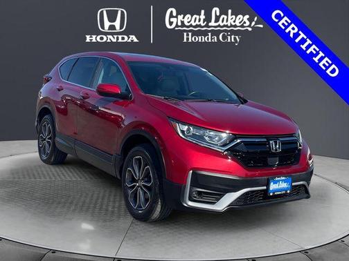 Radiant Red Metallic 2022 Honda CR-V EX-L
