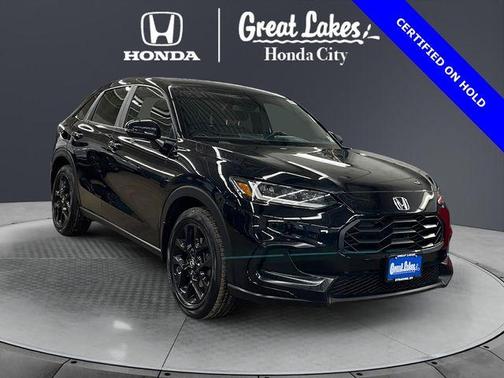 Crystal Black Pearl 2023 Honda HR-V Sport