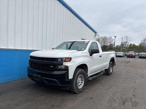 Summit White 2020 Chevrolet Silverado 1500 WT