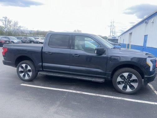 Smoked Quartz Metallic Tinted Clearcoat 2022 Ford F-150 Lightning Platinum