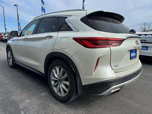 Majestic White 2019 INFINITI QX50 ESSENTIAL