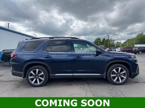 Obsidian Blue Pearl 2025 Honda Pilot Touring