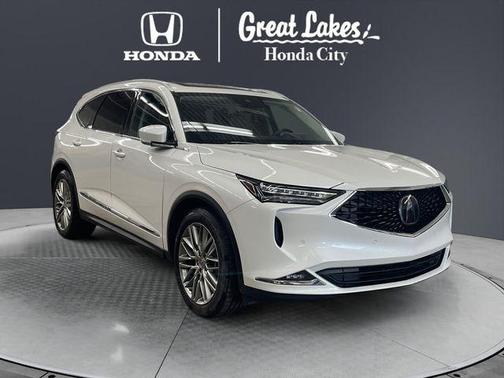 Platinum White Pearl 2023 Acura MDX Advance