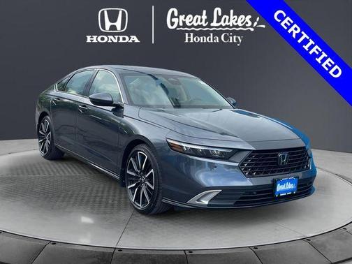 Meteorite Gray Metallic 2024 Honda Accord Hybrid Touring