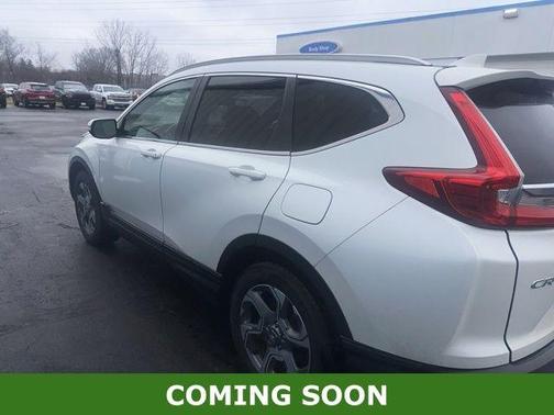 White Diamond Pearl 2017 Honda CR-V EX-L