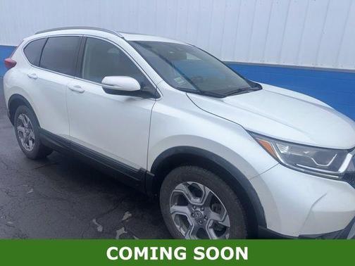 White Diamond Pearl 2017 Honda CR-V EX-L