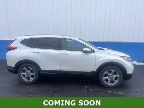 White Diamond Pearl 2017 Honda CR-V EX-L