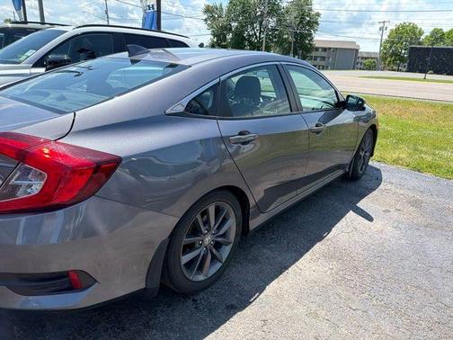 Modern Steel Metallic 2019 Honda Civic EX
