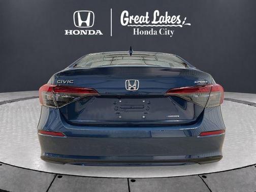 Blue Lagoon 2026 Honda Civic Hybrid Sport
