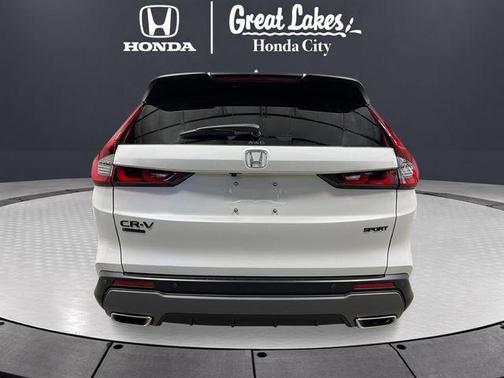 Platinum White Pearl 2026 Honda CR-V Hybrid Sport-L
