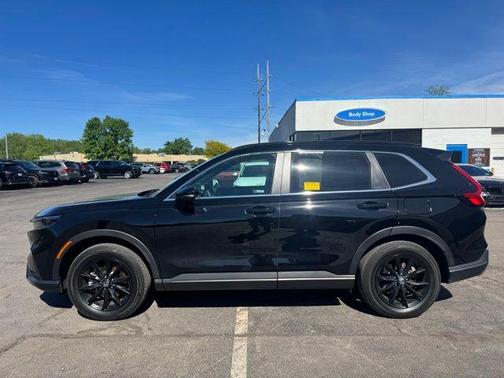 Crystal Black Pearl 2024 Honda CR-V Hybrid Sport-L