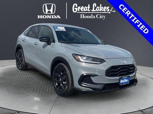 Urban Gray Pearl 2024 Honda HR-V Sport