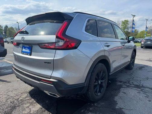 Lunar Silver Metallic 2024 Honda CR-V Hybrid Sport-L