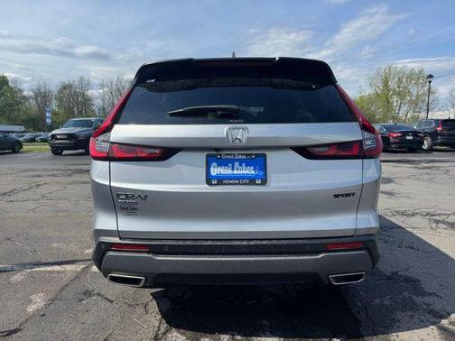 Lunar Silver Metallic 2024 Honda CR-V Hybrid Sport-L