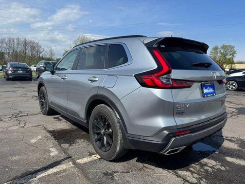 Lunar Silver Metallic 2024 Honda CR-V Hybrid Sport-L