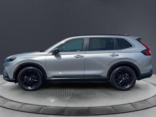 Lunar Silver Metallic 2024 Honda CR-V Hybrid Sport-L