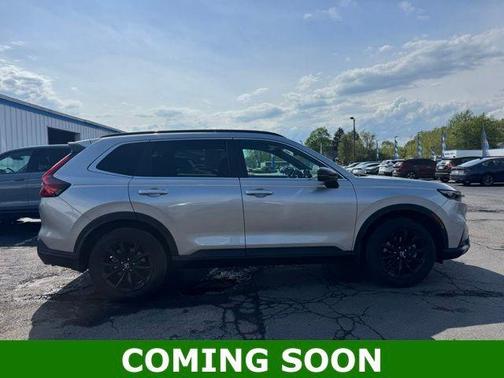 Lunar Silver Metallic 2024 Honda CR-V Hybrid Sport-L
