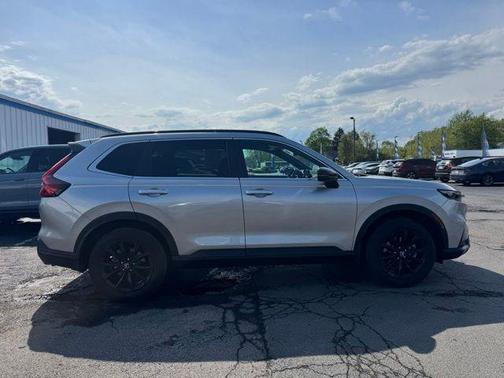 Lunar Silver Metallic 2024 Honda CR-V Hybrid Sport-L