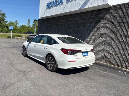 Platinum White Pearl 2024 Honda Civic EX