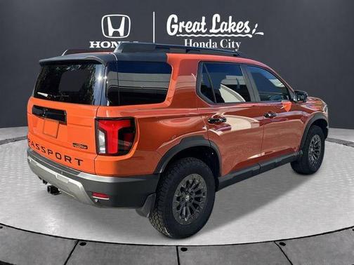 Sunset Orange 2026 Honda Passport TrailSport
