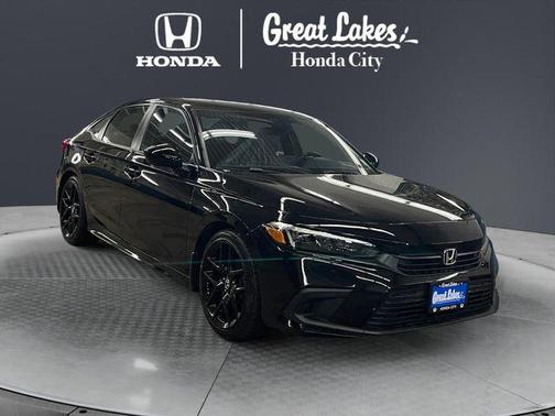 Crystal Black Pearl 2023 Honda Civic Sport