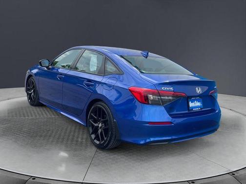 Aegean Blue Metallic 2024 Honda Civic Sport