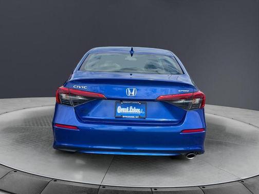 Aegean Blue Metallic 2024 Honda Civic Sport