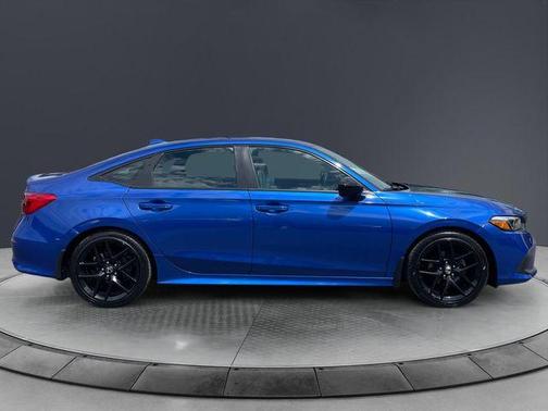 Aegean Blue Metallic 2024 Honda Civic Sport
