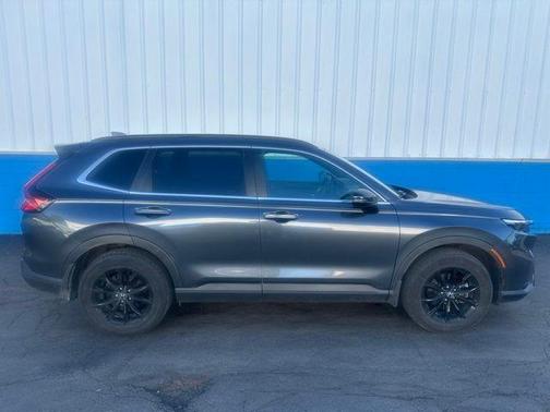 Meteorite Gray Metallic 2025 Honda CR-V Hybrid Sport