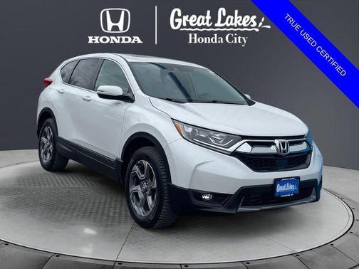 Platinum White Pearl 2019 Honda CR-V EX-L