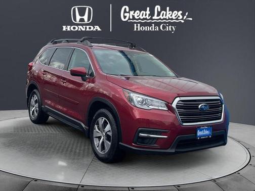 Crimson Red Pearl 2021 Subaru Ascent Premium 7-Passenger