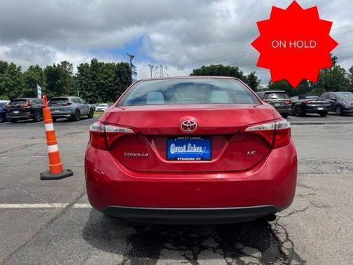 Barcelona Red Metallic 2016 Toyota Corolla LE