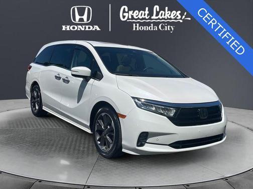 Platinum White Pearl 2024 Honda Odyssey Elite