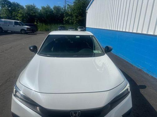 Platinum White Pearl 2023 Honda Civic Sport