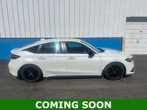 Platinum White Pearl 2023 Honda Civic Sport