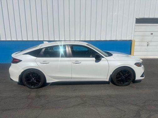 Platinum White Pearl 2023 Honda Civic Sport
