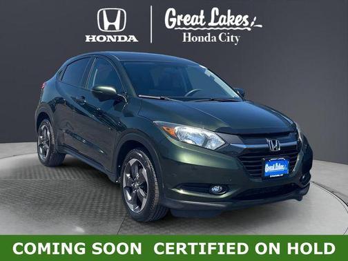 Misty Green 2018 Honda HR-V EX
