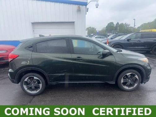 Misty Green 2018 Honda HR-V EX