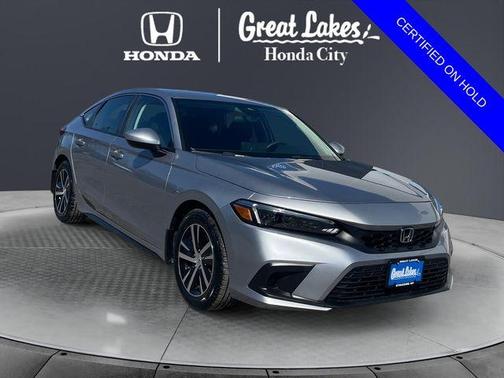 Lunar Silver Metallic 2023 Honda Civic LX