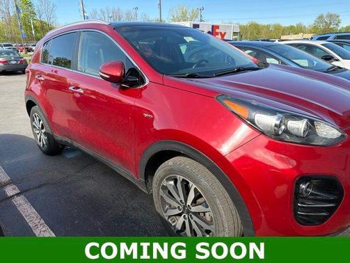 Hyper Red 2017 Kia Sportage EX