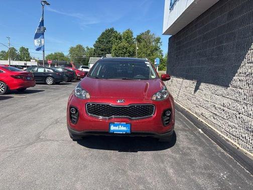 Hyper Red 2017 Kia Sportage EX