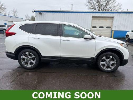 White 2019 Honda CR-V EX-L