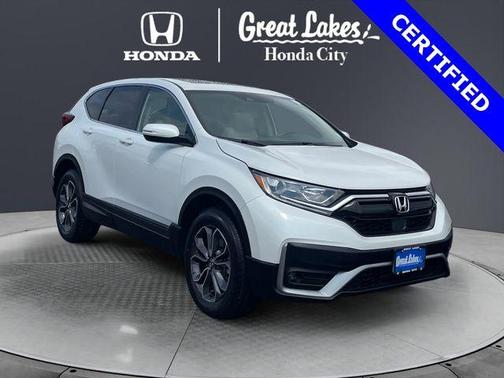 Platinum White Pearl 2020 Honda CR-V EX