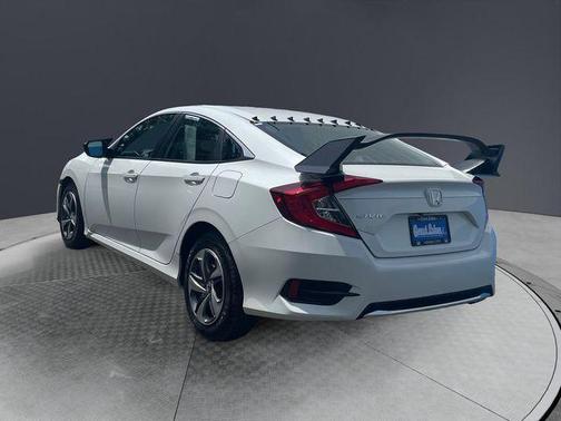 White Orchid Pearl 2019 Honda Civic LX