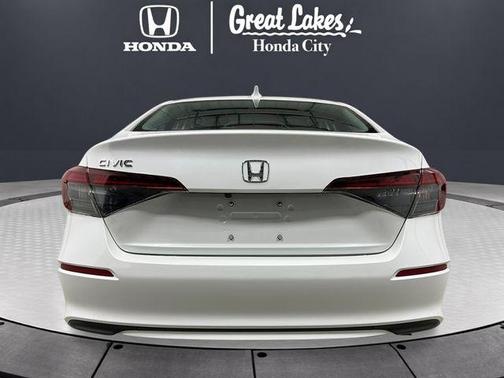 Platinum White Pearl 2026 Honda Civic LX