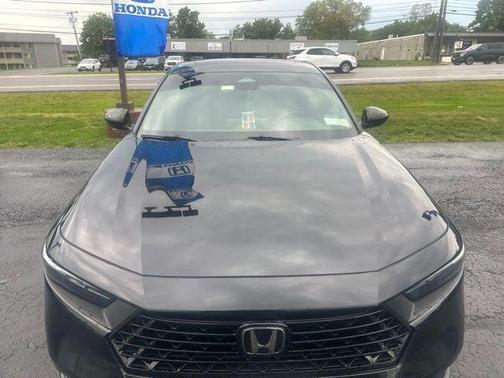 Black 2024 Honda Accord Hybrid Sport